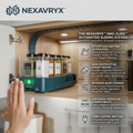 NEXAVRYX™ GlideRail Motion Shelf Organizer