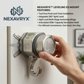 NEXAVRYX™ VersaLock Precision Wall Anchor & Utility Hook System