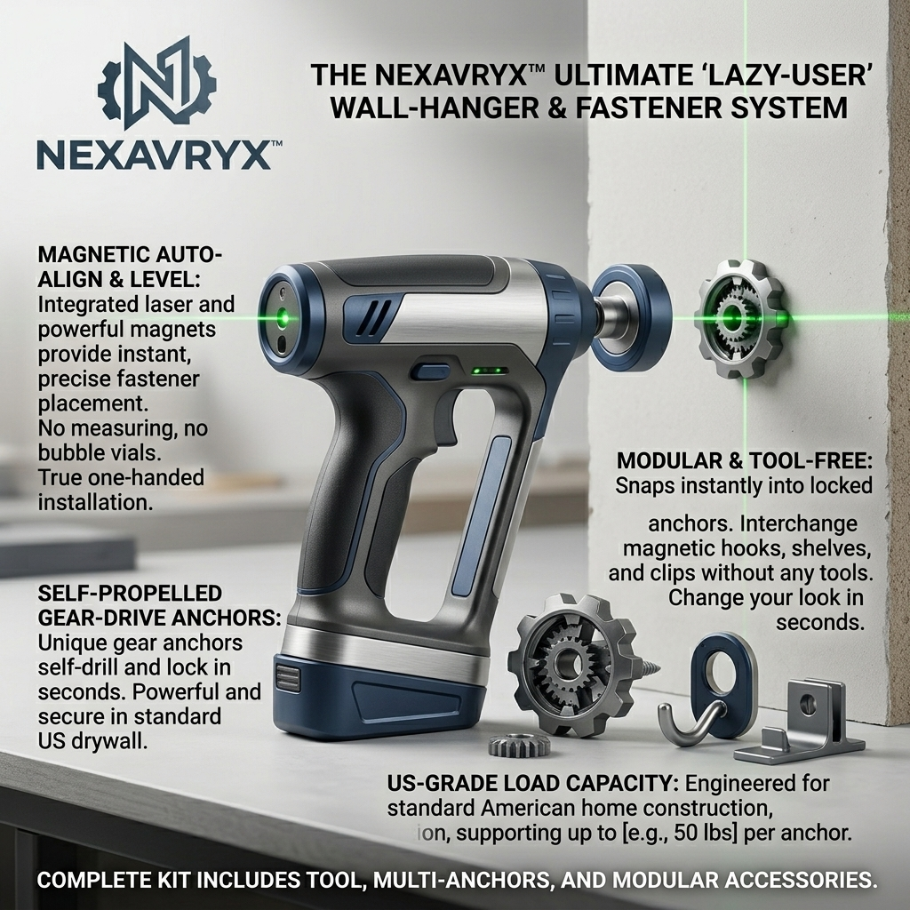 NEXAVRYX™ MagniLock Modular Wall Mounting System