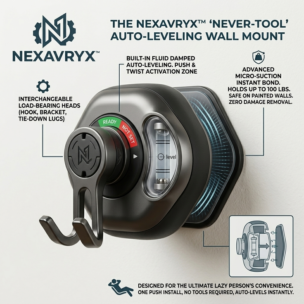 NEXAVRYX™ TrueLevel Vacuum-Lock Utility Mount